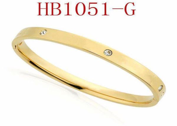 

with original box 316 titanium steel t designer bracelets bangle for mens and women wedding couples lovers gift luxury jewelry hav7189980, White