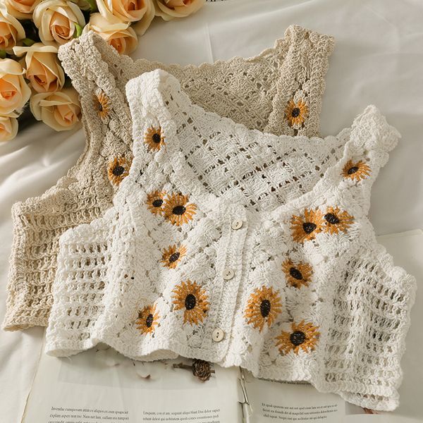 

women's tanks camis knitted for women colorblock crop off shoulder embroidered camis woman sleeveless patchwork tanke omighty 230724, White