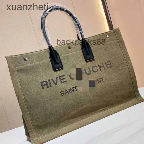 

tote used women rive bag classic as designer gauche a ys cowhide shopping canvas super large capacity travel can be size 48.35 abrasion and