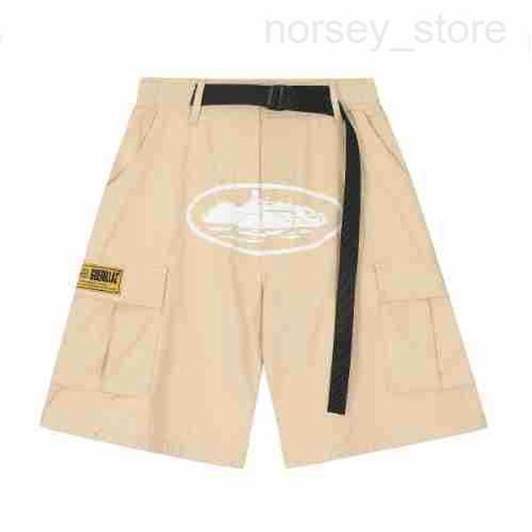 

cortez cargo pants work shorts side pocket belt casual fashion men's loose overalls dzcs 4 k0f2, White;black