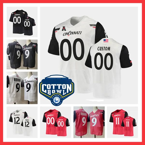

mens sauce gardner travis kelce cincinnati football jersey stitched white red black ahmad gardner #9 desmond ridder cincinnati bearcats jers