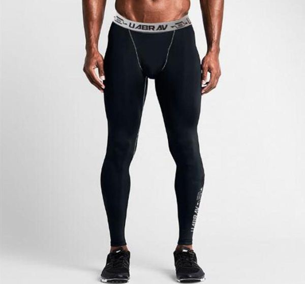 

black mens compression pants letter casual capris tights skinny leggings bodybuilding male trousers 2xl 506393993