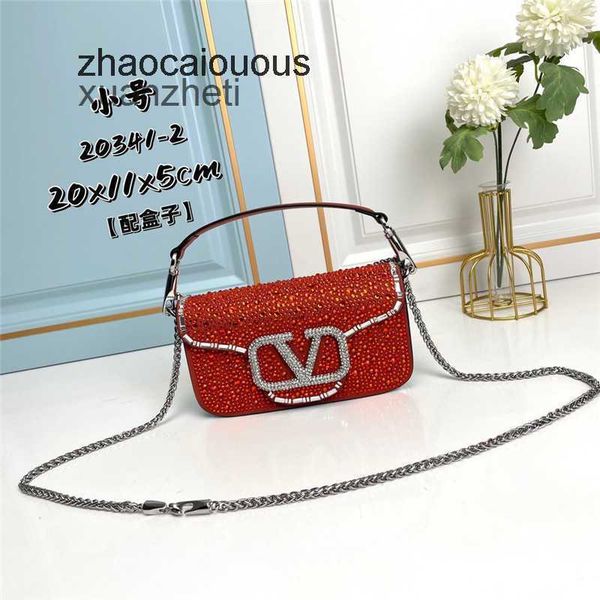 

bag valentins crossbody beach small luxury handbags handbag bag new handheld women designer bags crystal buckle light luxury handbag q11x