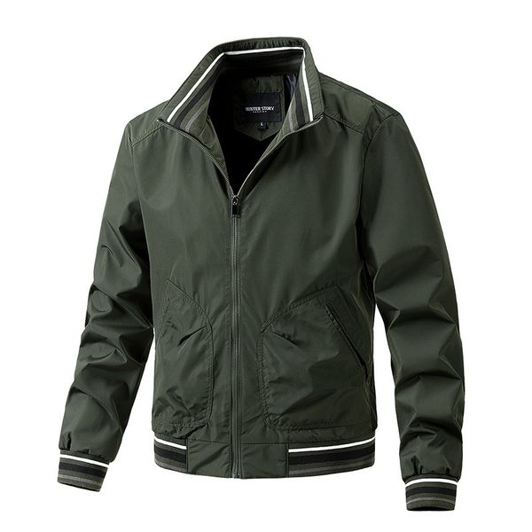 

men's jackets mens fashion spring and autumn thin coat for men windproof warm outdoor clothing 4 colour size l3xl 230724, Black;brown