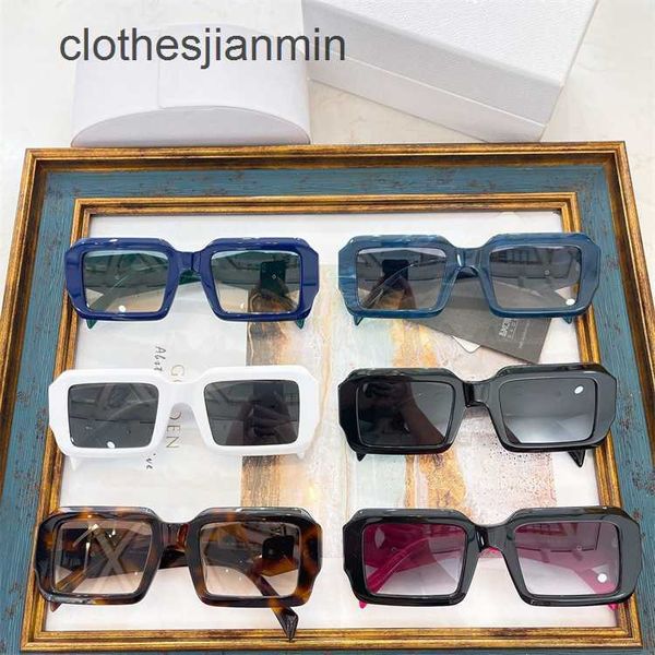 

2023 design sunglasses %80 factory wholesale and retail p family new sunglass women's net red same personalized plate small box sunglas, White;black