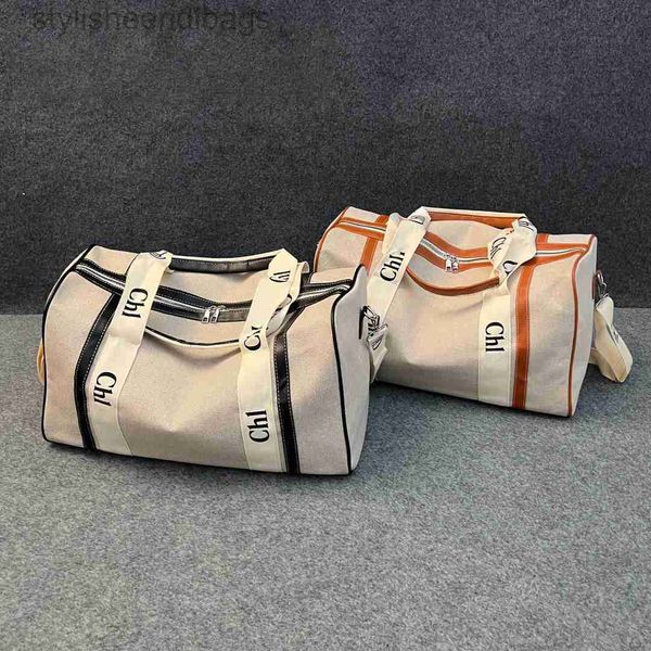 

designer bag luxury bag bag large capacity duffle bag casual travel bags outdoor soft luggage bag heavy linen bag canvas bag stylisheendibag