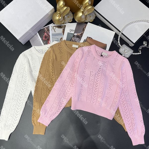 

hollow letter women sweaters jacquard knitted tees fashion short style winter sweater for ladies, White;black