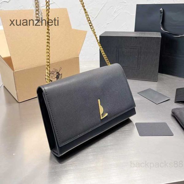 

crocodile designer new bag fragrance chain one crossbody textured bag small letter versatile shoulder kwai celebrity postman woman 3wrx