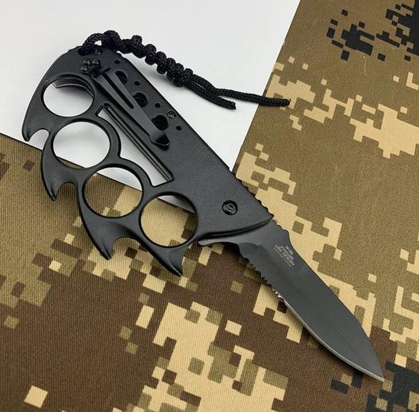 

tac force tf793 folding mutifunction knife brass knuckles outdoor camping selfdefense tool knifes stainless steel knife edc7270354