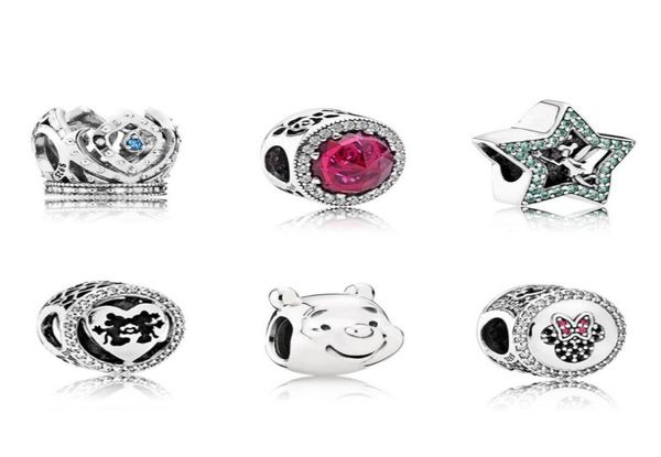 

2019 new 100 925 sterling silver charm piercing heart 791588czb 791725ncc 791920npg 791566 791957cz 791958nck4083939, Black