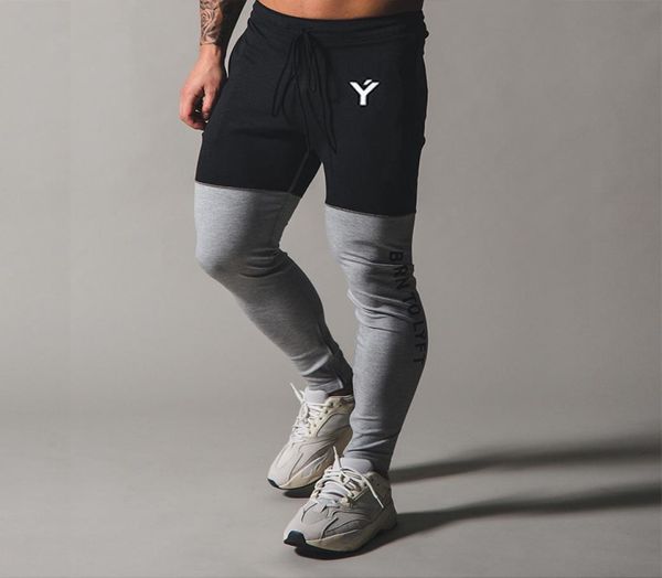 

new jogging pants men sport sweatpants running pants men joggers cotton trackpants slim fit pants bodybuilding trouser 20ck11 11204051619, Black