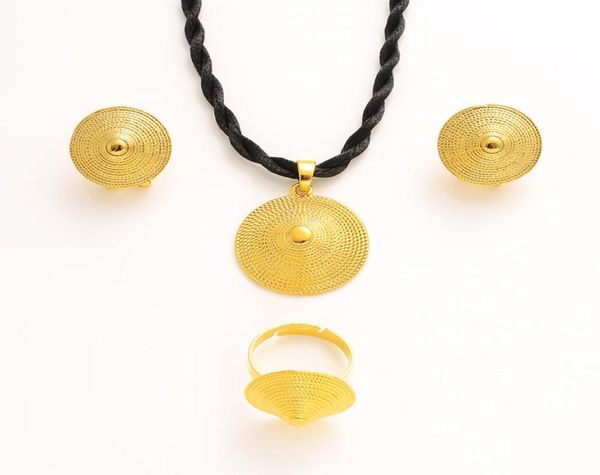 

necklace earrings ring habesha african wedding set jewelry ethiopians style fine solid gold eritrea ethiopian bridal sudan1373291, Silver