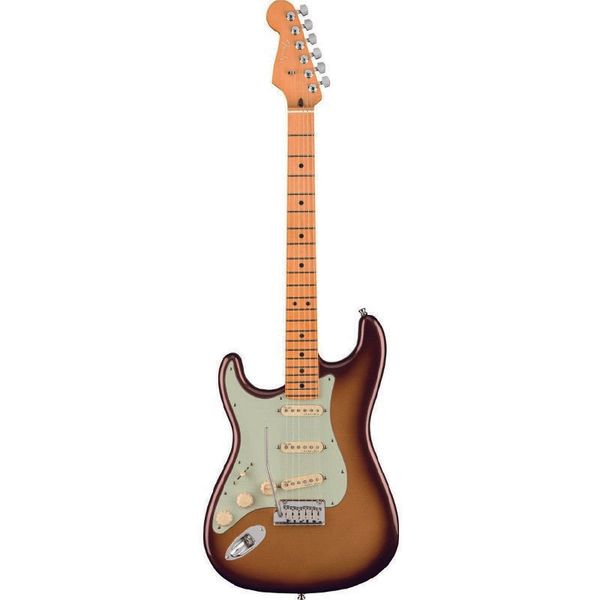 

american ultra st left hand maple f mocha burst electric guitar