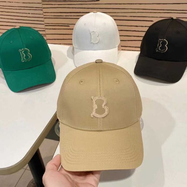 

2023 ball caps 23ss 4color luxury brand fashion baseball cap summer men women letters print baseballs caps grid stripe hat, Blue;gray