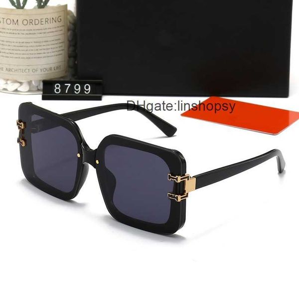 

luxury designer h sunglasses women's fashion large frame square women's sunglasses extra large glasses millionaire orange sunglass, White;black