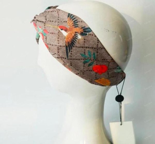 

designer silk cross headband women girl hair bands retro turban letters headwraps gifts for women hummingbird g2204153z30636803152620, Silver