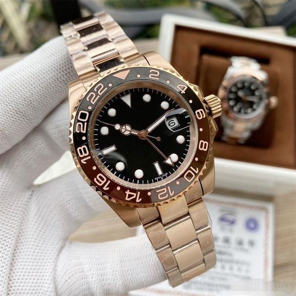 

mens watch designer watches automatic mechanical watch for man submariners movement luminous sapphire waterproof sport movement watche moiss, Slivery;brown