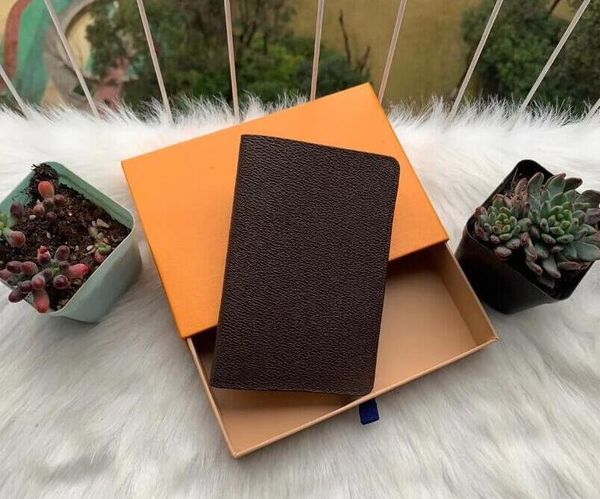 

women fashion classic casual designer credit card id holders leather ultra slim mini coin purse wallet purse packet bag m60172 ty7, Brown;gray