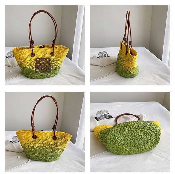 

designer 23 new summerloes bag women rive gauche tote bags hand-woven sew4 beach travel handbag lulu backpack luxury crossbody shopping wall
