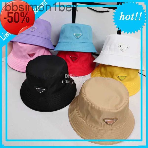 

aa81cket Hat Mens Cap Womens Designer Trucker Hats Mens Triangle Badge Beanie Wide Brim Hats Casquettes Unisex Outdoor Casual Fashion Caps Beach Caps83, Brown