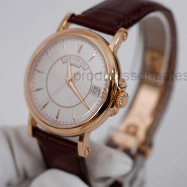 

clone classical p luxury a elegant t ultra thin e 38mm*10mm wrist watches new 5153 gold automatic mechanical rose hq1a 3k cal.324 quality ic, Slivery;brown