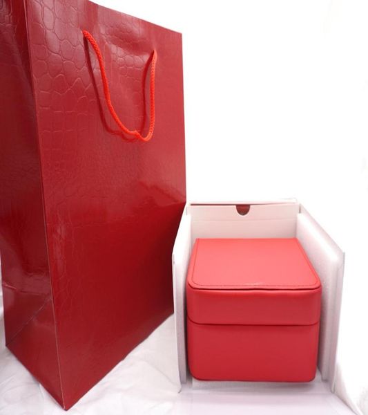 

watch boxes leather watch box with book card tags and papers in english full set case8555859, Black;blue