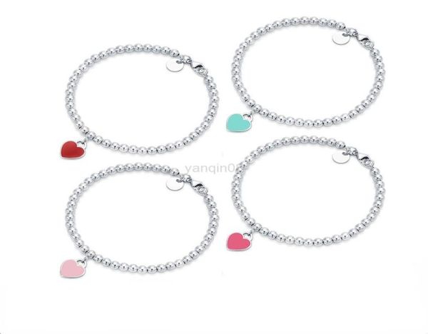 

fashion women039s beaded bracelet brand designer new round pearl blue red pink pearl bracelet g2208088462086, Black