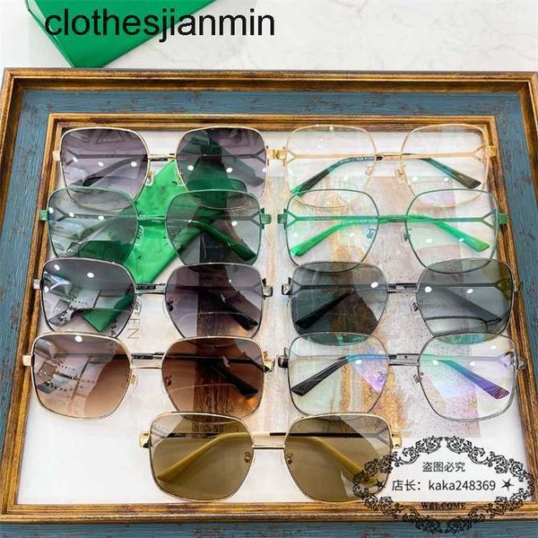 

2023 fashion design sunglasses %80 factory wholesale and retail 23 models of b home ins red box sunglass for female personality green bv1199, White;black