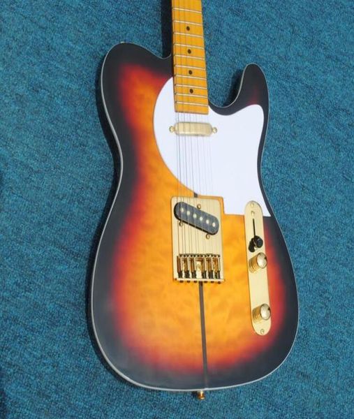 

manufactured in chinese factories merle haggard guitar tuff dog tone sunburst electric guitar 8852041