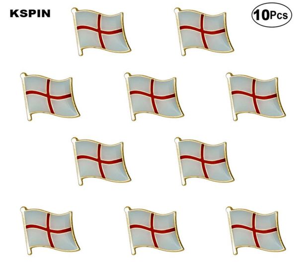 

england flag lapel pin flag badge brooch pins badges 10pcs a lot6058487, Gray