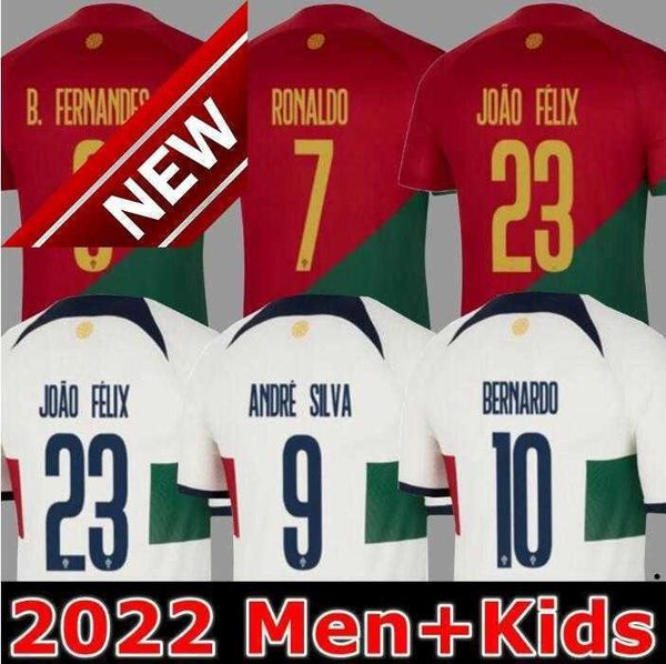 

portugal 2022-23 thai quality soccer jerseys dalot pepe ruben dias raphael palhinha ronaldo b.fernandes andre silva bernardo joao felix dani, Black;yellow