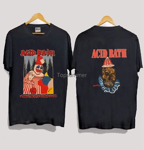 

mens tshirts acid bath when the kite string pops tshirt 230724, White;black