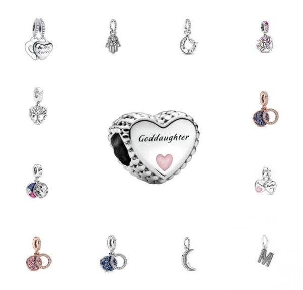 

ckk fit bracelets mother daughter heart charms silver 925 original beads for jewelry making sterling diy women q0225 747 t23627253, Black