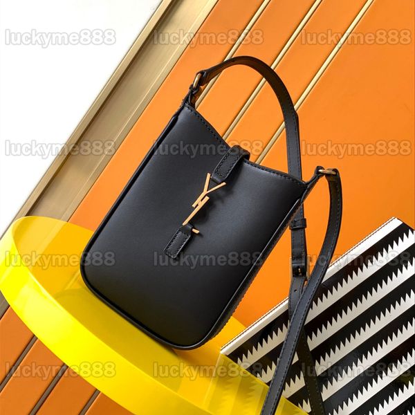 

10a mirror quality designers mini phone bag 18cm womens real leather black purse luxurys handbags crossbody shoulder leather strap bags with