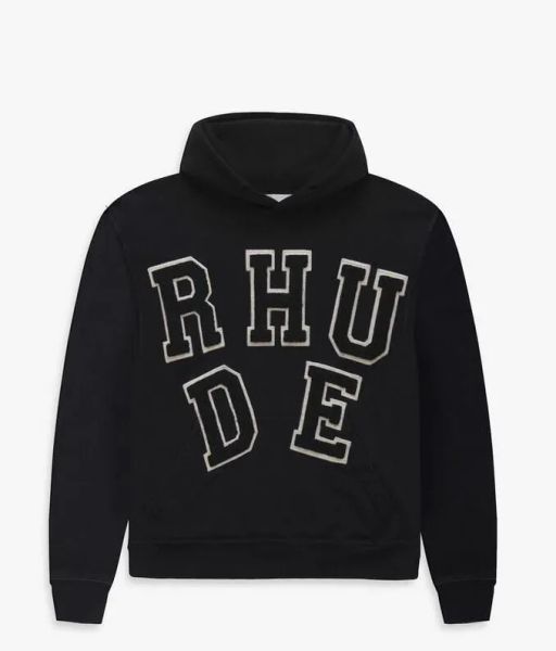 

30 off mens hoodies sweatshirts designer rhude hoodie rhudes hoody hooded sweatshirt felpa uomo niche fashion brand sudadera autumn winter, Black