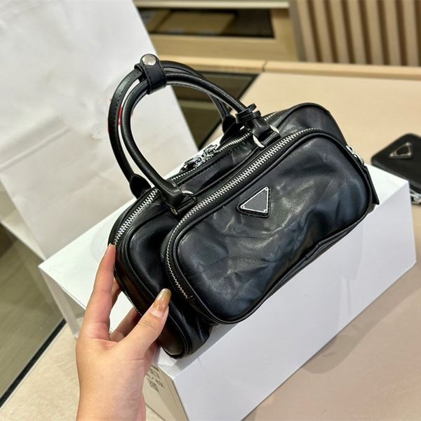 

4 colour designer crossbody bags fashion trunk cross body bag classic print shoulder bags women stylish wallets purses luxury-55