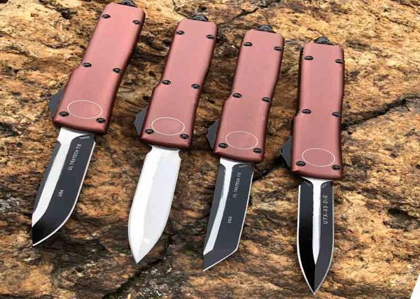 

2020 selling automatic mt utx 85 knife double action tactical micro knife technology carbide breaker pocket knife aviation alu9682462