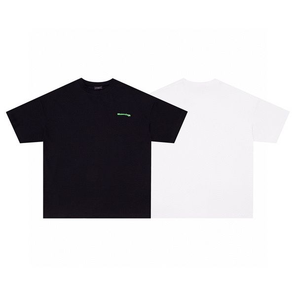 

men's plus tees & polos round neck embroidered and printed polar style summer wear with street pure cotton m set shorts tshirt 1df, Black;brown