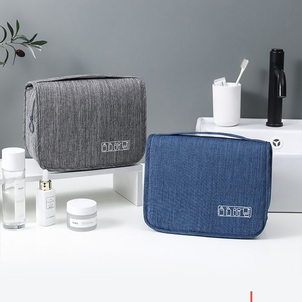 

cosmetic bags cases oxford fabric men business portable storage bag toiletries organizer women waterproof hanging travel wash pouch 230725