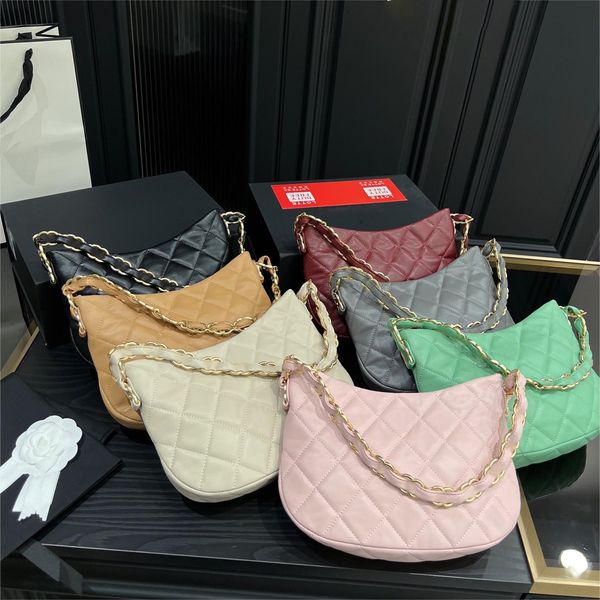 

22k hobo designer bag shoulder bag real leather 5a quality crossbody bag chain bag evening wallet purse bags