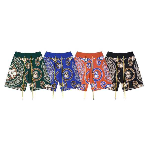 

designer shorts rh shorts summer fashion beach pants men street wear red blue black purple pants mens short us siize:s-xl 06, White;black