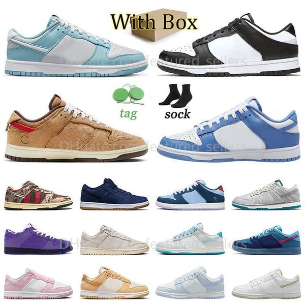 

with box mens big size 13.5 panda low running shoes cork polar blue worn blue mens womens sneakers jarritos chunky hyper pink brown outdoor, Black