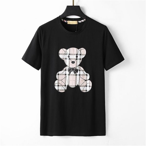 

designer t-shirt casual t shirt with monogrammed print short sleeve for sale luxury mens hip hop clothing asian size m-3xl ki, White;black