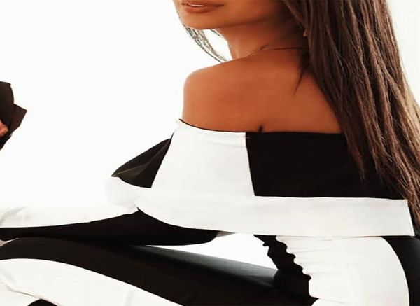 

dresses amazon wish european and american slant shoulder women's irregular bandage belt2729486, Black