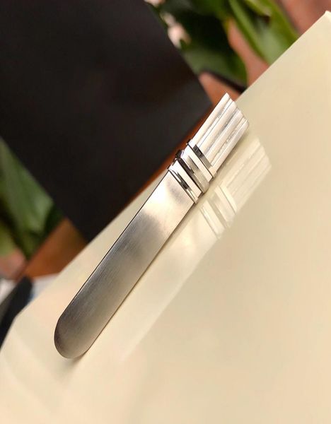 

luxury designer tie clip for men exquisite steel gift with stamp3354990, Silver