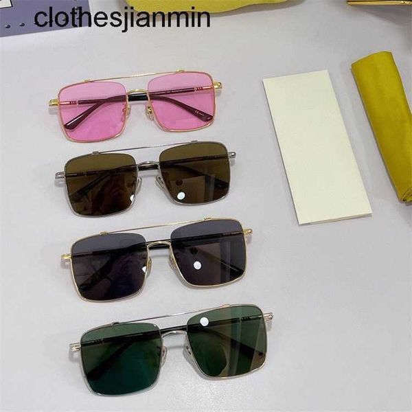

2023 fashion design sunglasses %80 factory wholesale and retail new g family sunglass fashionable male ins ni same style personality square, White;black