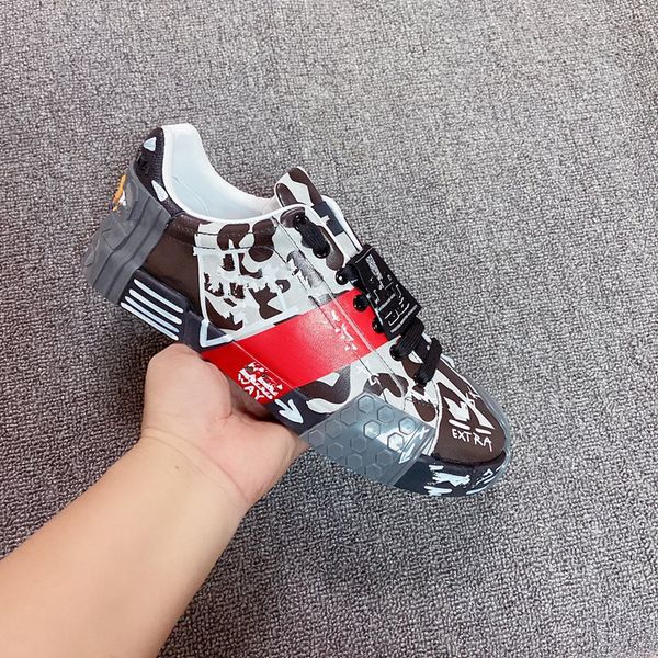 

designer men women casual shoes mens sneaker fashion womens shoe platform sports trainers mouse wave mouth tiger 0722, Black