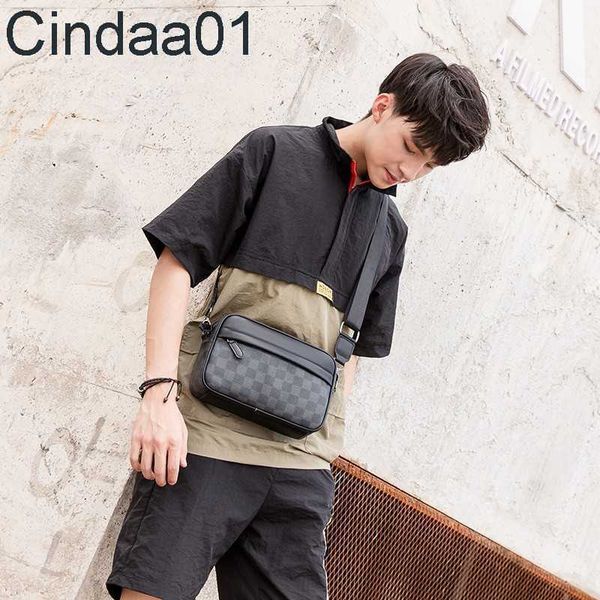 

mens small bag new fashion single shoulder bag straddle bags sports leisure postman small satchel backpack for men