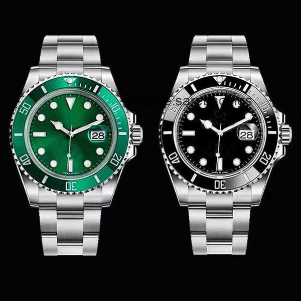 

mens watch aaa designer watches 40mm black dial automatic mechanical fashion classic style stainless steel waterproof luminous sapphire cera, Slivery;golden