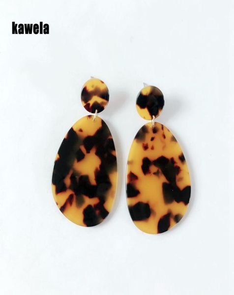 

new cute geometric leopard resin stud earring jewelry party trandy fashion sweet cute earring7609753, Golden;silver